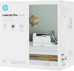 Принтер лазерный HP LaserJet Pro 4003N (2Z611A) A4 белый