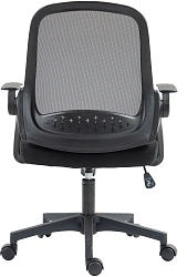 Кресло Cactus CS-MC212-BK черный низк.спин. крестов. пластик пластик черный