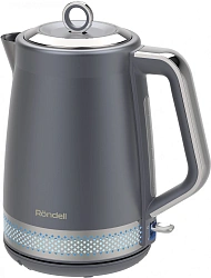 Чайник электрический Rondell RDE-WK880 1.7л. 2200Вт титан/серебристый корпус: серый