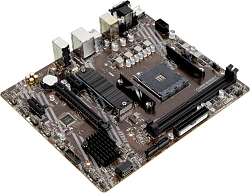 Материнская плата MSI A520M PRO Soc-AM4 AMD A520 2xDDR4 mATX AC`97 8ch(7.1) GbLAN RAID+VGA+HDMI+DP