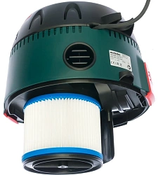 Строительный пылесос Metabo ASA 30 L PC Inox 1250Вт (уборка: сухая/влажная) зеленый