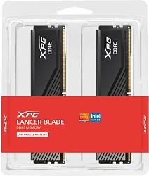 Память DDR5 32GB 5600MHz A-Data AX5U5600C4632G-SLABBK XPG Lancer Blade RTL Gaming PC5-44800 CL46 DIMM ECC 288-pin 1.1В kit dual rank с радиатором Ret