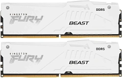 Память DDR5 2x16GB 5600MHz Kingston KF556C36BWEAK2-32 Fury Beast RGB RTL Gaming PC5-44800 CL36 DIMM 288-pin 1.25В kit single rank с радиатором Ret