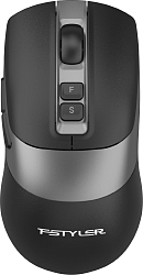 Мышь A4Tech Fstyler FB50CS Plus черный оптическая 3200dpi silent беспров. BT/Radio USB 7but