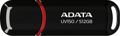 Флеш Диск A-Data 512GB AUV150 AUV150-512G-RBK USB3.0 черный