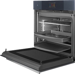 Духовой шкаф Электрический Smeg Linea SO6104APG серый/серебристый