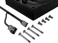 Вентилятор для корпуса ID-Cooling AF-1230-K 120х120x25 черный 4-pin 31.1дБ Ret