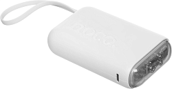 Мобильный аккумулятор Hoco J157 10000mAh 2A белый (62062)