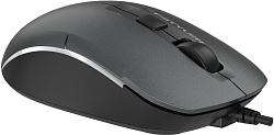 Мышь A4Tech Fstyler FM26S серый/черный оптическая 1600dpi silent USB для ноутбука 4but (FM26S USB (SMOKY GREY))