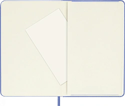 Блокнот Moleskine CLASSIC MM710B42 Pocket 90x140мм 192стр. линейка твердая обложка голубая гортензия