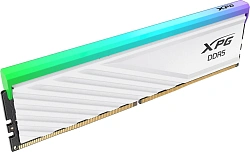 Память DDR5 2x16GB 6000MHz A-Data AX5U6000C3016G-DTLABRWH XPG Lancer Blade RGB RTL Gaming PC5-48000 CL30 DIMM ECC 288-pin 1.35В kit dual rank с радиатором Ret