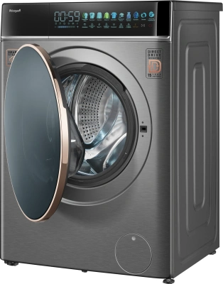 Стиральная машина Weissgauff WM 58411 Direct Drive Inverter Premium класс: A+++ загр.фронтальная макс.:11кг темно-серебристый