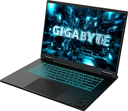 Ноутбук Gigabyte GAMING A16 PRO GA6DH Core 7 240H 32Gb SSD1Tb NVIDIA GeForce RTX5070Ti 12Gb 16" IPS WUXGA (2560x1600) без ОС black WiFi BT Cam (DXHG4KZCC4SD)
