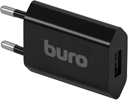 Сетевое зар./устр. Buro TJ-164b 5W 1A USB универсальное черный