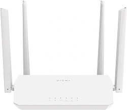 Роутер беспроводной Digma DWR-AC1203 10/100/1000BASE-TX