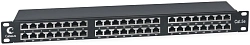 Патч-панель Cabeus PLHD-48-CAT.5E-SH-DUAL IDC-1U 19" 1U 48xRJ45 кат.5E FTP