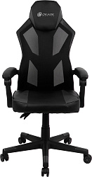 Кресло игровое Оклик 121G черный сиденье черный искусст.кожа/сетка с подголов. крестов. пластик черный