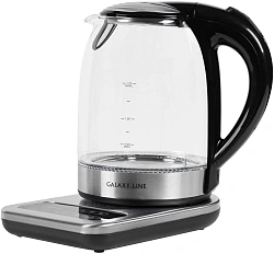 Чайник электрический Galaxy Line GL 0593 1.7л. 2200Вт прозрачный корпус: стекло/металл/пластик (7010105930)