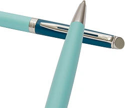 Ручка шариков. Waterman Hemisphere Colour Blocking (2190125) Green CT M син. черн. подар.кор.