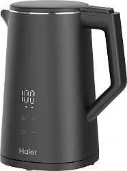 Чайник электрический Haier HK-503 1.7л. 2200Вт черный корпус: пластик (FM04WQD00RU)