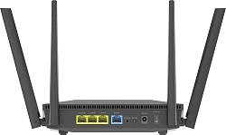 Роутер беспроводной Asus RT-AX52 AX1800 10/100/1000BASE-TX черный