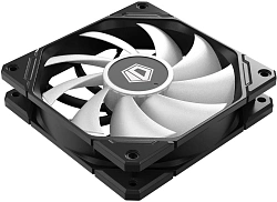 Вентилятор для корпуса ID-Cooling TF-12025-Pro Trio ARGB 120х120x25 черный 4-pin 35.2дБ (упак.:3шт) (TF-12025-PRO ARGB TRIO) Ret
