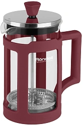 Френч-пресс Rondell Stripes RDS-1641 0.6л красный