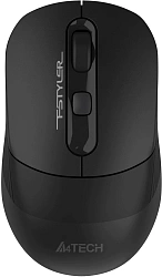 Мышь A4Tech Fstyler FB10CS черный оптическая 2000dpi silent беспров. BT/Radio USB 4but (FB10CS USB STONE BLACK)