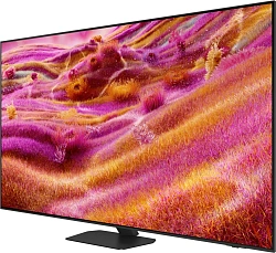 Телевизор QLED Samsung 55" QE55QN90FAUXRU Q серебристый 4K Ultra HD 120Hz DVB-T2 DVB-C DVB-S2 USB WiFi Smart TV
