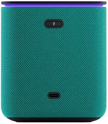 Умная колонка Yandex Станция Миди Алиса зеленый 24W 1.0 BT/Wi-Fi 10м (YNDX-00054EMD)