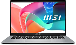 Ноутбук MSI Modern 14 F1MG-816XRU Core 5 120U 16Gb SSD512Gb Intel Graphics 14" IPS FHD (1920x1080) FreeDOS silver WiFi BT Cam (9S7-14S113-816)