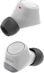 Гарнитура внутриканальные Hiper TWS Smart IoT M1 серый беспроводные bluetooth в ушной раковине (HTW-M10)