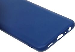 Чехол (клип-кейс) DF для Samsung Galaxy A03 Core sOriginal-33 синий