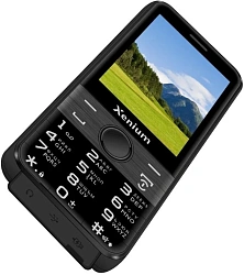 Мобильный телефон Xenium X800 черный моноблок 2Sim 2.8" 240x320 Spreadtrum ThreadX RTOS 0.3Mpix GSM900/1800 MP3 FM microSD max32Gb