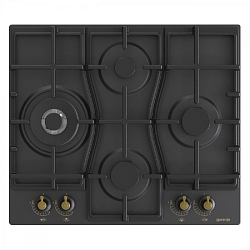 Газовая варочная поверхность Gorenje GW6D42CLB черный