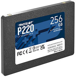 Накопитель SSD Patriot SATA-III 256GB P220S256G25 P220 2.5"