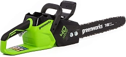 Цепная пила Greenworks GD40CS18 аккум. 3600Вт 4.89л.с. дл.шины:18" (45cm) (2009607)