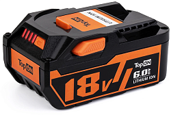 Батарея аккумуляторная TopON TOP-PTGD-AEG-18-6.0 18В 6Ач Li-Ion (103759)