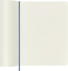 Блокнот Moleskine CLASSIC SOFT QP623B42 XLarge 190х250мм 192стр. нелинованный мягкая обложка голубая гортензия