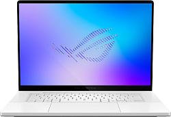 Ноутбук Asus ROG Zephyrus G16 GU606AR-TB032 Core Ultra 9 386H 32Gb SSD1Tb NVIDIA GeForce RTX5070Ti 12Gb 16" OLED 2.5K (2560x1600) без ОС white WiFi BT Cam Bag (90NR0PC1-M001J0)