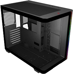 Корпус Bloody BD-CC113 черный без БП ATX 10x120mm 2xUSB3.0 audio bott PSU