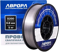 Проволока свар. Aurora E71T-GS D0.8мм 5000гр (39778)