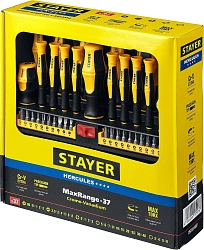 Набор отверток Stayer Master 25312-H37 в компл.:37 предметов