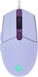 Мышь Logitech G102 LightSync сиреневый оптическая 8000dpi USB 6but (910-005857)
