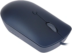 Мышь Lenovo 540 синий оптическая 2400dpi USB2.0 3but (GY51D20878)