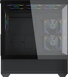 Корпус Accord ACC-EL1B TG черный без БП ATX 2xUSB2.0 1xUSB3.1 audio
