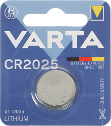 Батарея Varta Electronics BL1 Lithium CR2025 (1шт) блистер