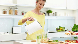 Чайник электрический Braun WK3100 1.7л. 2200Вт белый корпус: пластик (0X21010008)