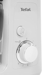 Кухонная машина Tefal Bake Partner QB520B38 планетар.вращ. 1100Вт серый/серебристый