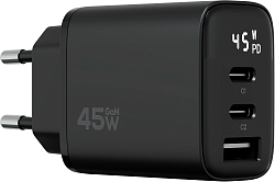 Сетевое зар./устр. Magssory ACH008 45W 3.25A (PD3.0+PPS+QC4+AFC+FCP+SCP) универсальное черный